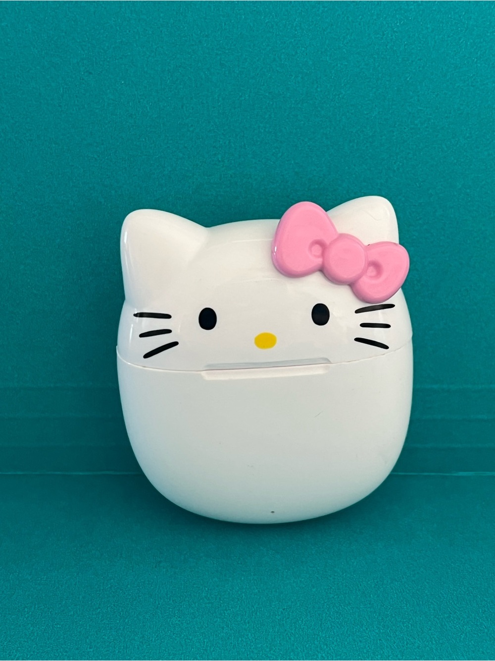 Hello Kitty replacement ear buds Case Pink Bow Sanrio (earbuds not included)